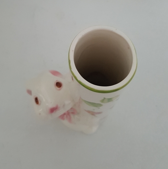 1980s Weiss for FTD Porcelain Spring Bunny Vase - Picture 6 of 8